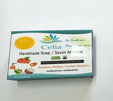 Load image into Gallery viewer, Celia Natural Soap - Gentle, Mild, Moisturising - Mandarine Juice with Madagascar Honey