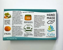 Load image into Gallery viewer, Celia Natural Soap - Gentle, Mild, Moisturising - Mandarine Juice with Madagascar Honey