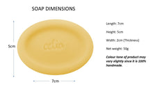 Load image into Gallery viewer, Celia Natural Soap - Gentle, Mild, Moisturising - Mandarine Juice with Madagascar Honey