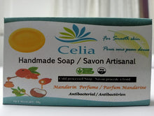 Load image into Gallery viewer, Celia Natural Soap - Gentle, Mild, Moisturising - Mandarine Juice with Madagascar Honey